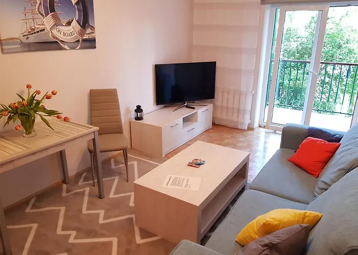 Apartment Sosopot Przy Plazy -150m, 2-4 Osoby, Parking Zoppot